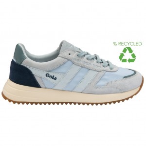 Gola Classics Chicago Sneakers Blå Blå Danmark | BFXO06895