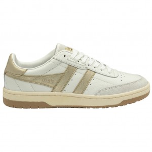 Gola Classics Falcon Mirror Sneakers Hvide Guld Danmark | SWTN19876