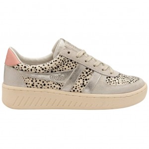 Gola Classics Grandslam Mamba Sneakers Sølv Danmark | DBMA57648
