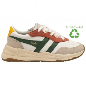 Gola Classics Saturn Quadrant Sneakers Hvide Danmark | FWQJ46913