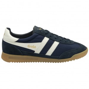 Gola Classics Tornado Sneakers Mørkeblå Hvide Danmark | ZTFP92407