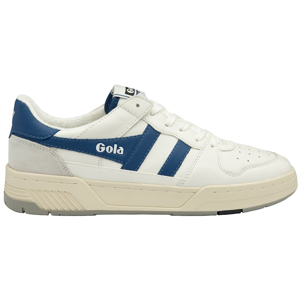 Gola Classics Allcourt Sneakers Hvide Blå Danmark | VZBC37194