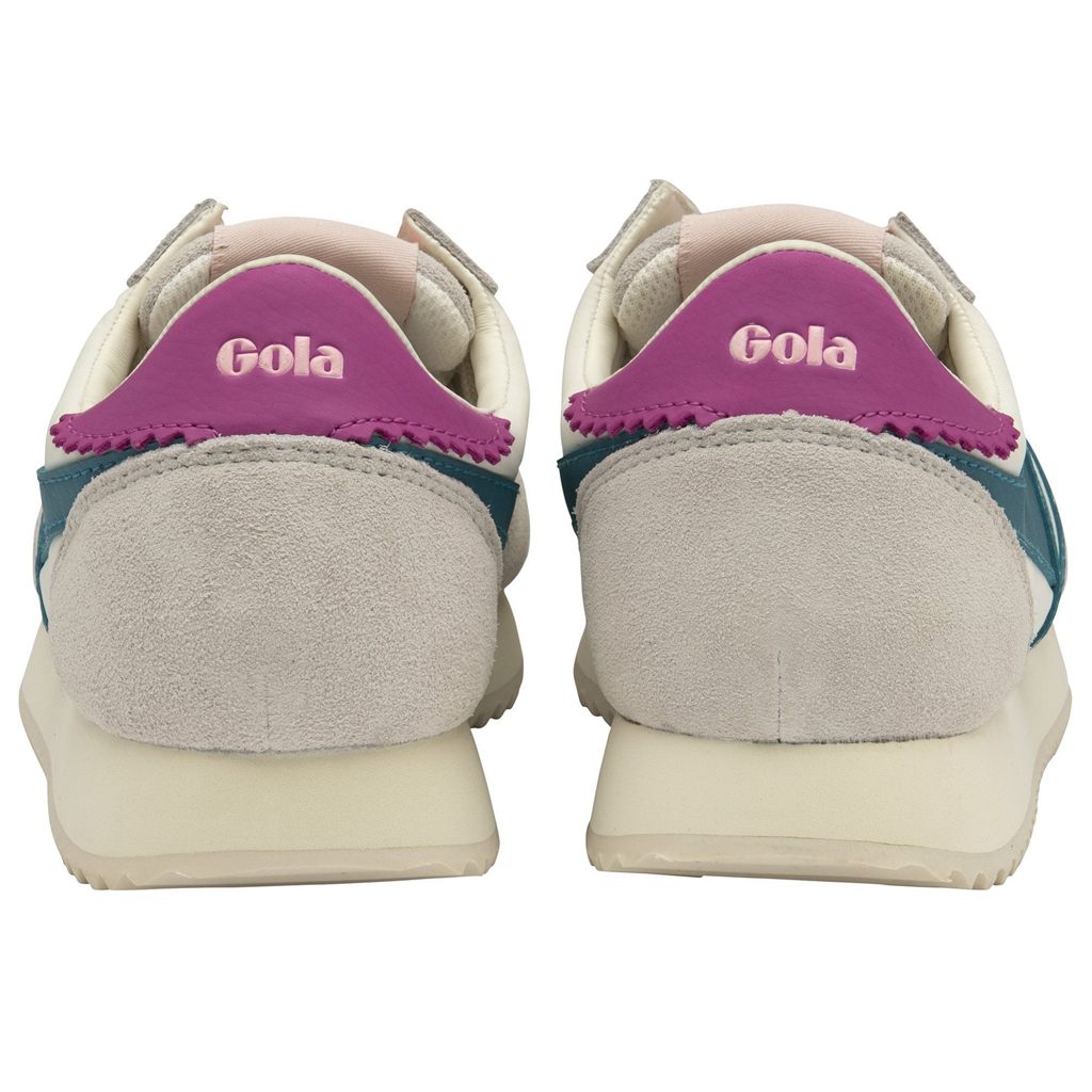 Gola Classics Boston '78 Sneakers Hvide Fuchsia Danmark | NDBT13059