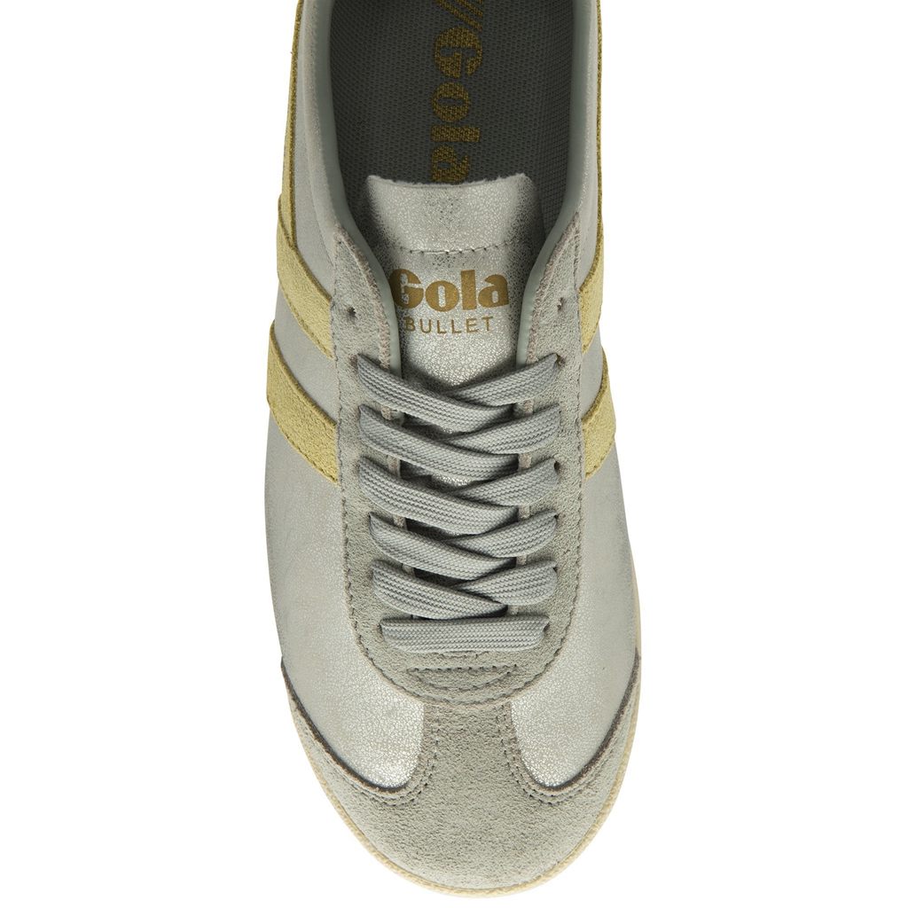 Gola Classics Bullet Blaze Sneakers Sølv Citron Lavendel Danmark | JDYL47126