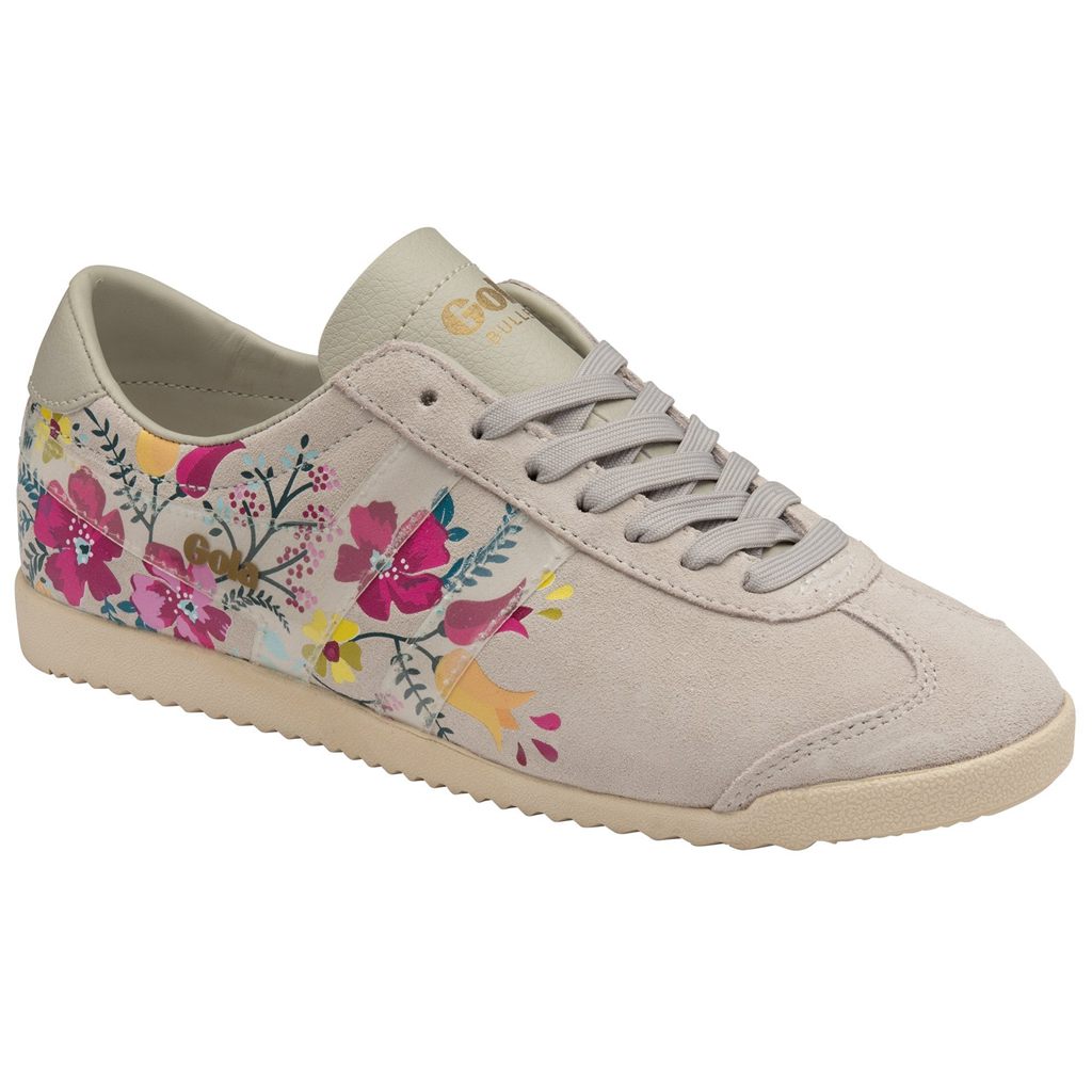 Gola Classics Bullet Floral Sneakers Hvide Danmark | VEKA91325