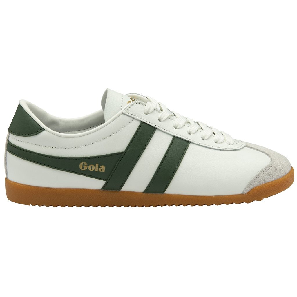 Gola Classics Bullet Leather Sneakers Hvide Danmark | MQOP07628