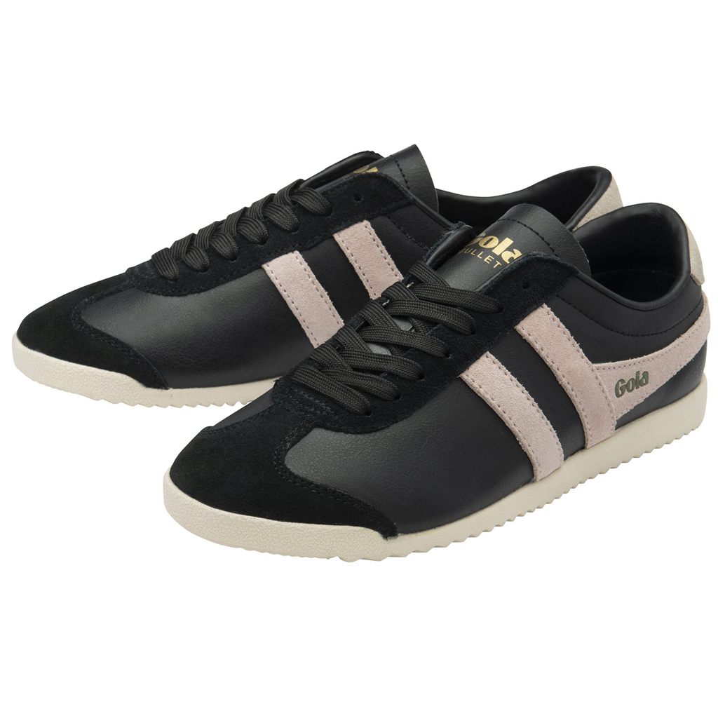 Gola Classics Bullet Pure Sneakers Sort Lyserød Grå Danmark | IXQP84103