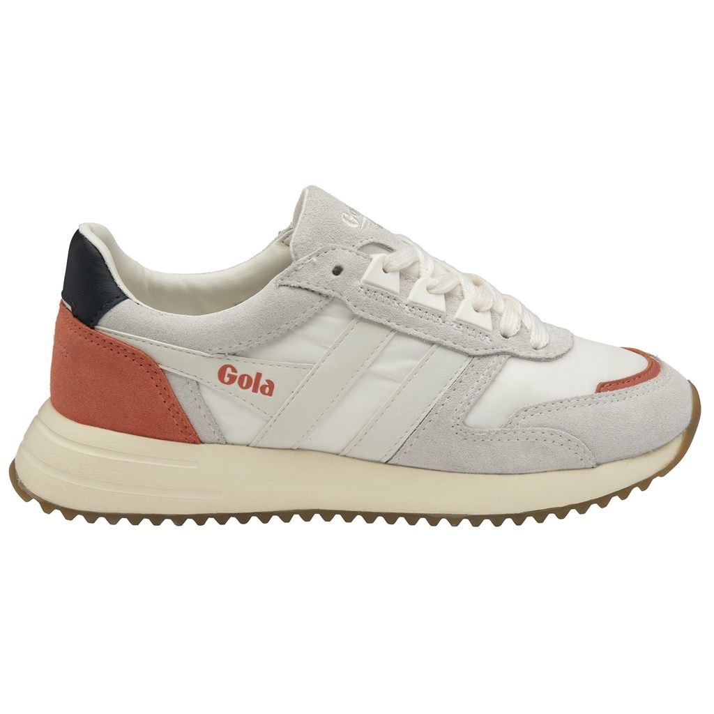 Gola Classics Chicago Sneakers Hvide Mørkeblå Danmark | BKOU75398