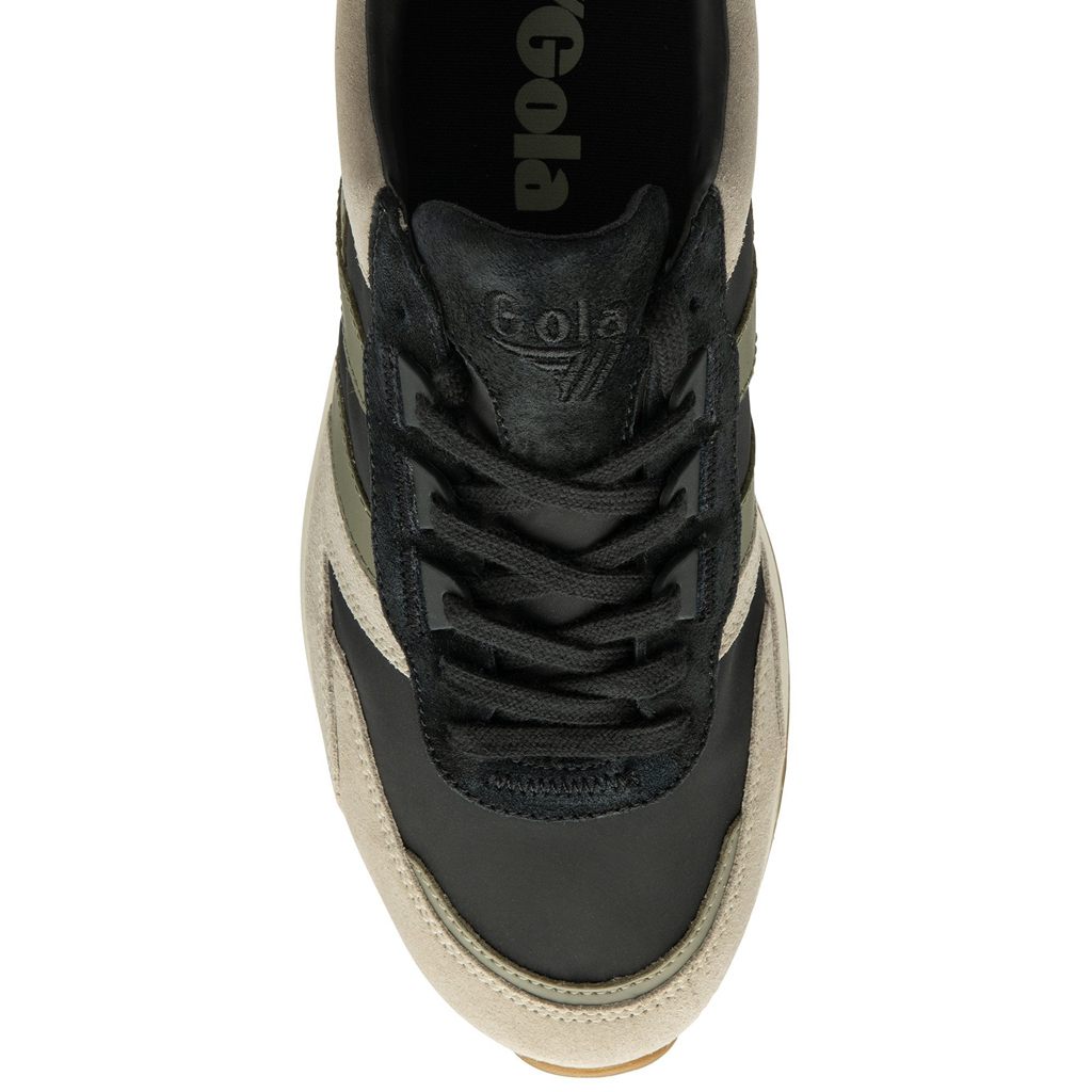 Gola Classics Chicago Sneakers Sort Grå Khaki Danmark | LFPI51783