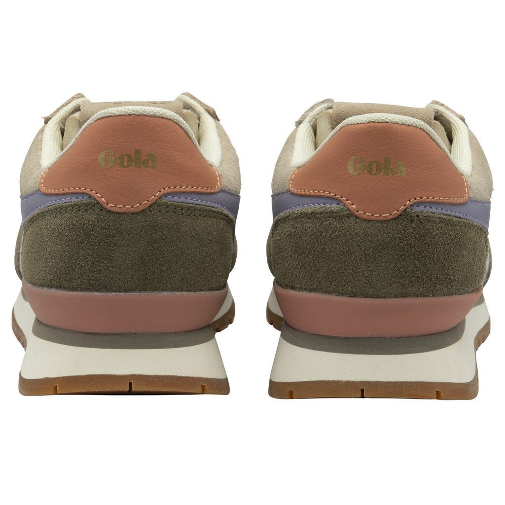 Gola Classics Colorado Sneakers Khaki Lavendel Danmark | AYZF81075
