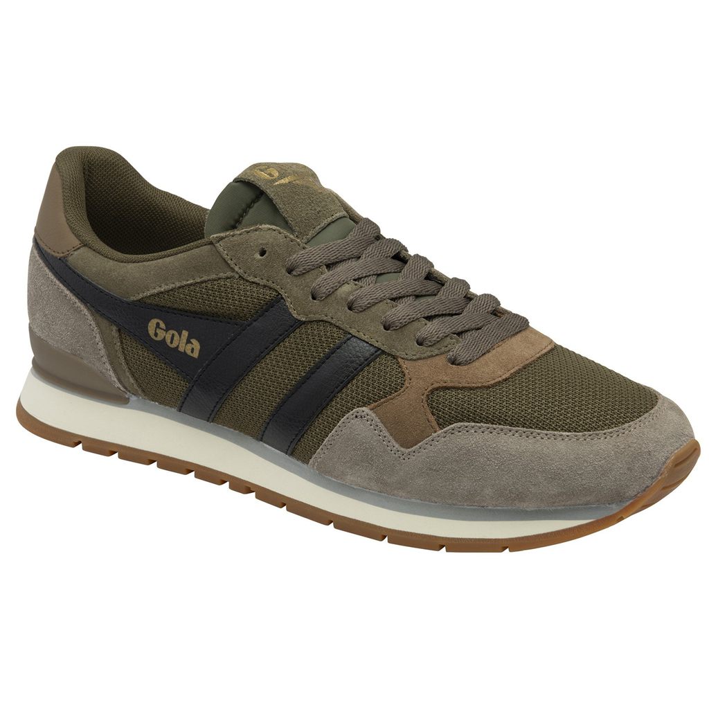 Gola Classics Colorado Sneakers Khaki Sort Danmark | KQDT08346