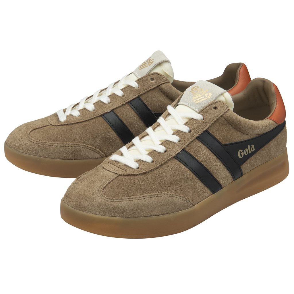 Gola Classics Cyclone Sneakers Sort Orange Danmark | DLBN10596