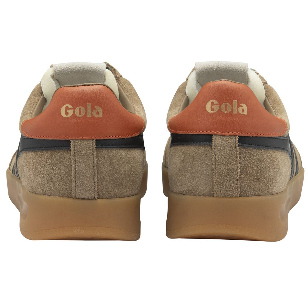 Gola Classics Cyclone Sneakers Sort Orange Danmark | DLBN10596