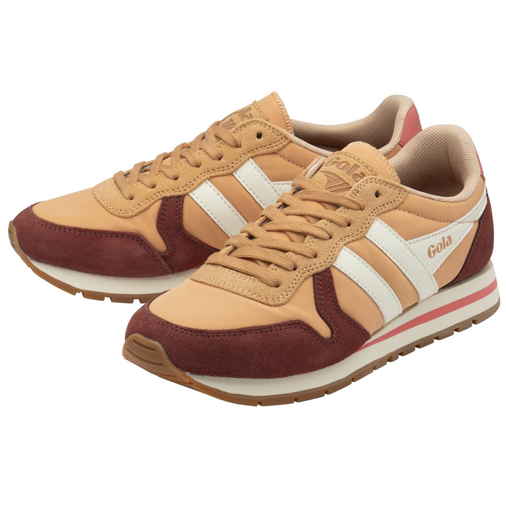 Gola Classics Daytona Chute Sneakers Rød Hvide Danmark | XHLO79503