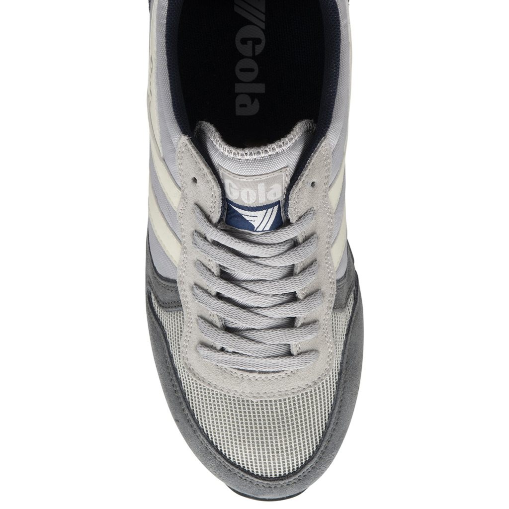 Gola Classics Daytona Sneakers Lysegrå Hvide Danmark | GLDJ58043