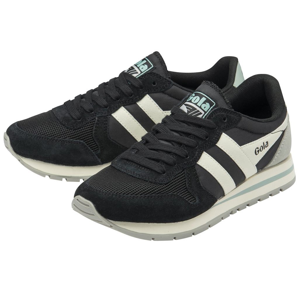 Gola Classics Daytona Sneakers Sort Hvide Danmark | VRYG58270