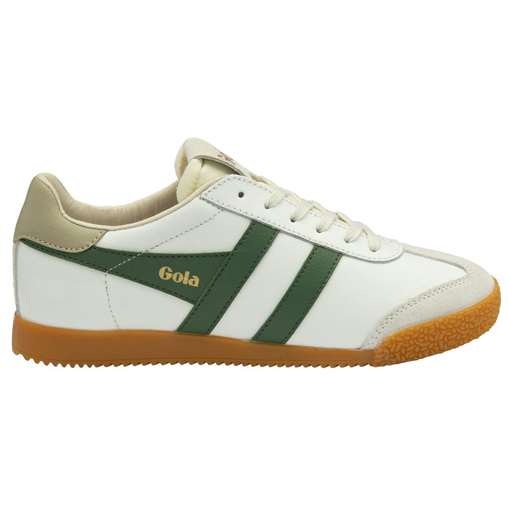 Gola Classics Elan Leather Sneakers Hvide Danmark | ZLYK21847
