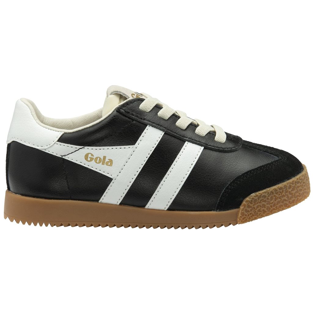 Gola Classics Elan Leather Sneakers Sort Hvide Danmark | VXBG39475