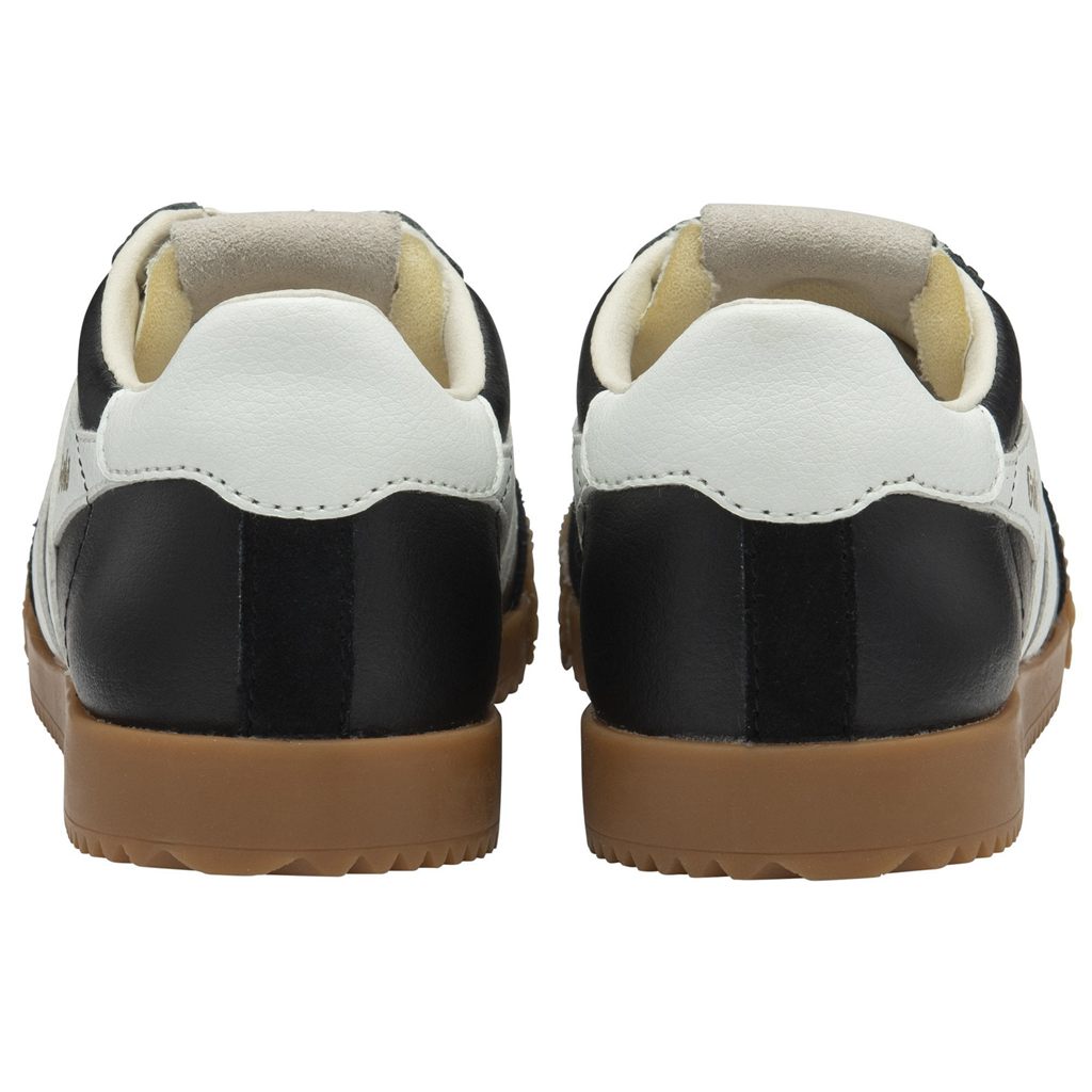 Gola Classics Elan Leather Sneakers Sort Hvide Danmark | VXBG39475