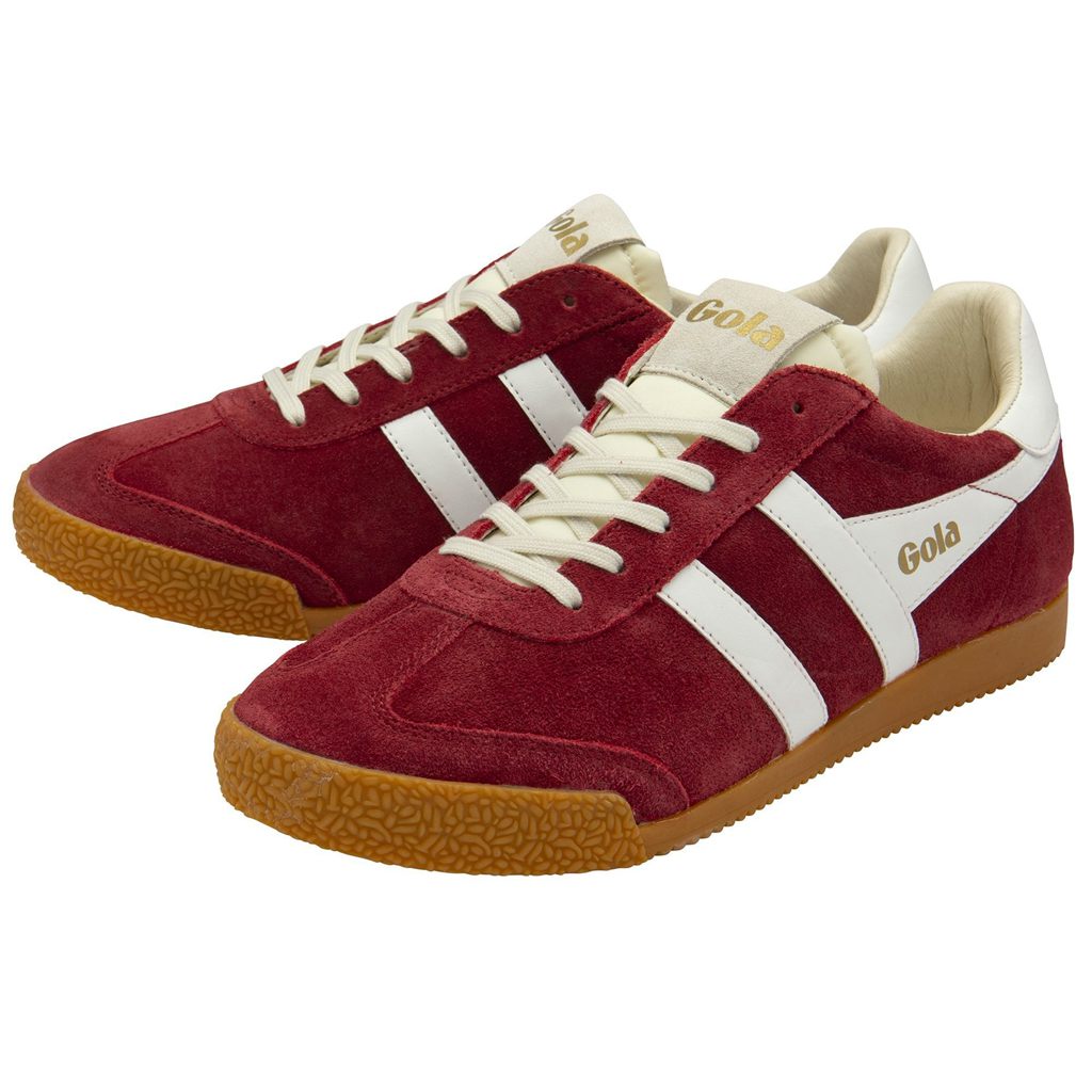 Gola Classics Elan Sneakers Dyb Rød Hvide Danmark | LEMW48690