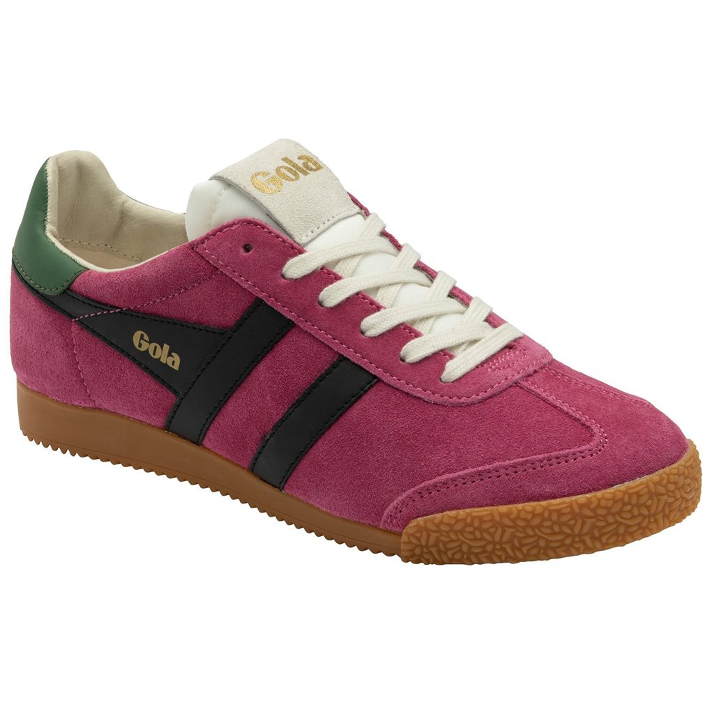 Gola Classics Elan Sneakers Fuchsia Sort Danmark | VBCP32970