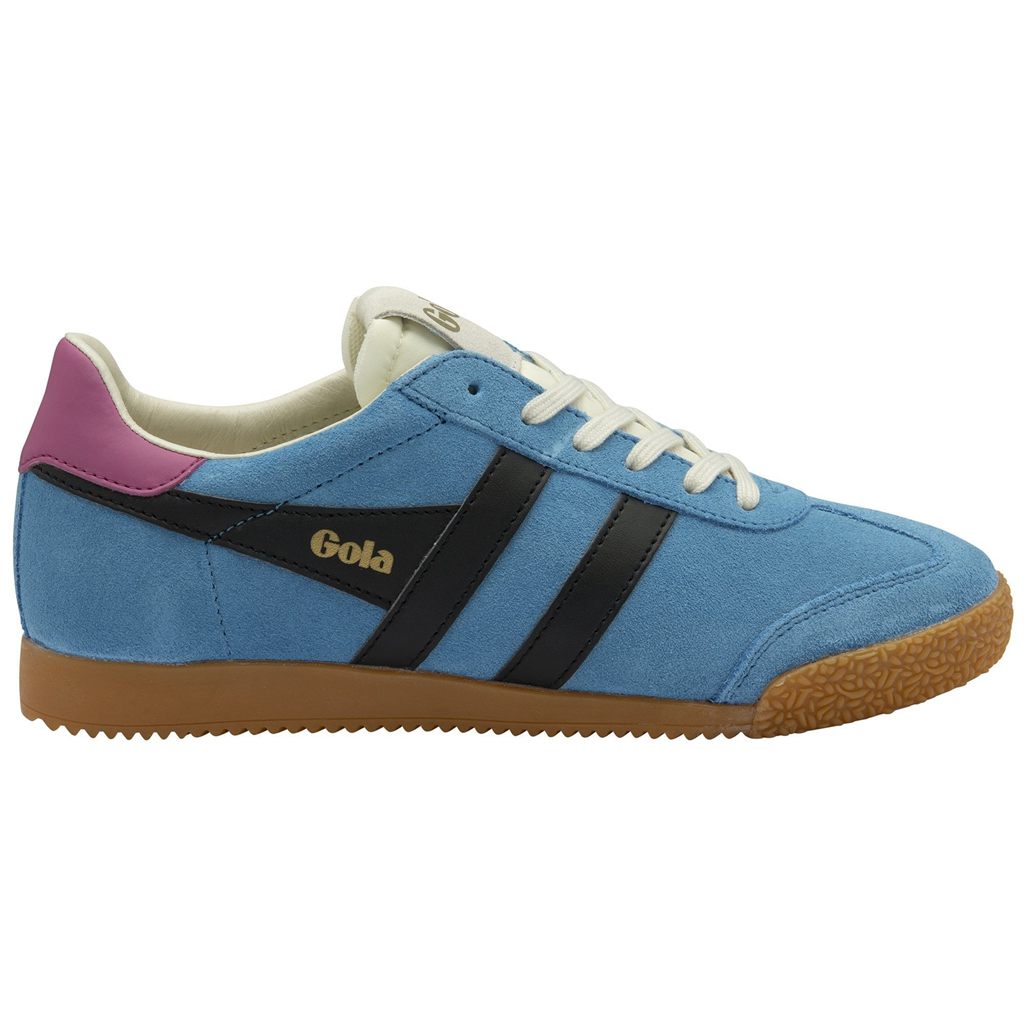 Gola Classics Elan Sneakers Sort Fuchsia Danmark | NHGU07896
