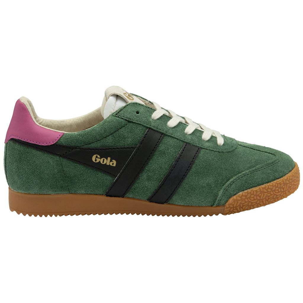 Gola Classics Elan Sneakers Sort Fuchsia Danmark | PHKJ73120