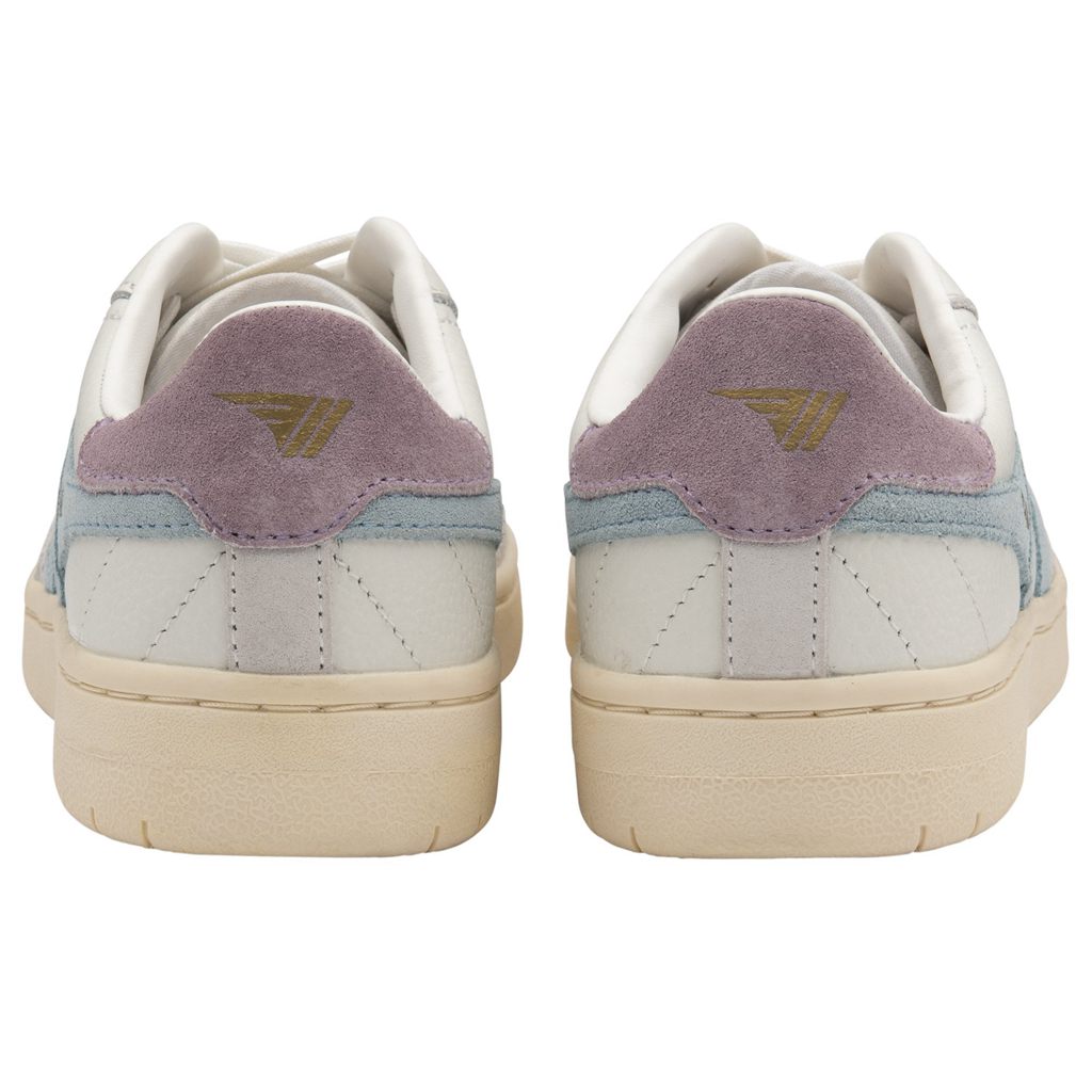 Gola Classics Falcon Sneakers Hvide Blå Danmark | DMOQ06278