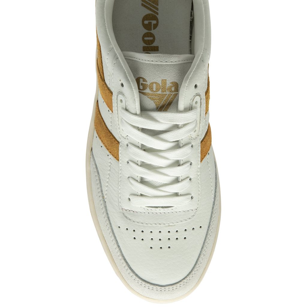Gola Classics Falcon Sneakers Hvide Danmark | BTDX96041