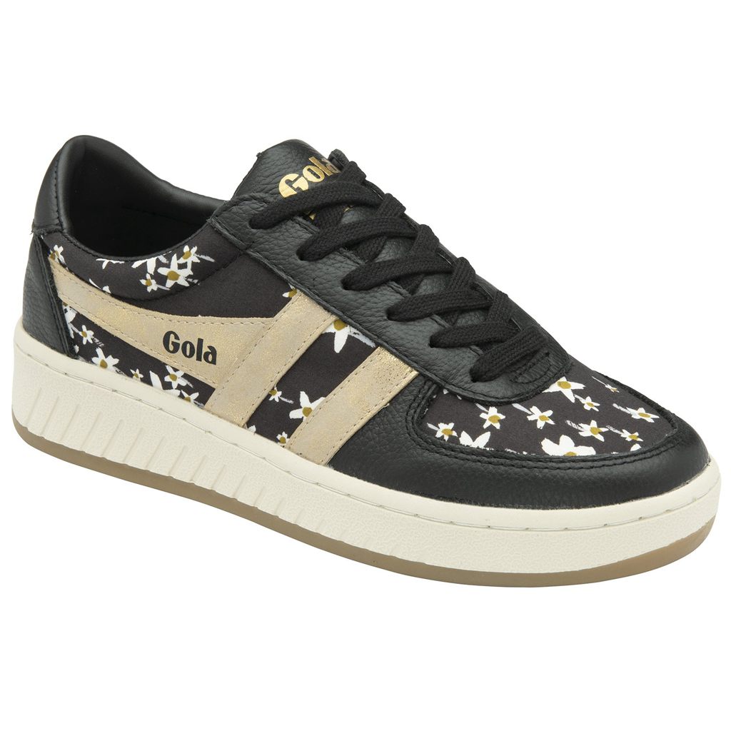 Gola Classics Grandslam LBTY SN Sneakers Sort Guld Danmark | TAXZ72013