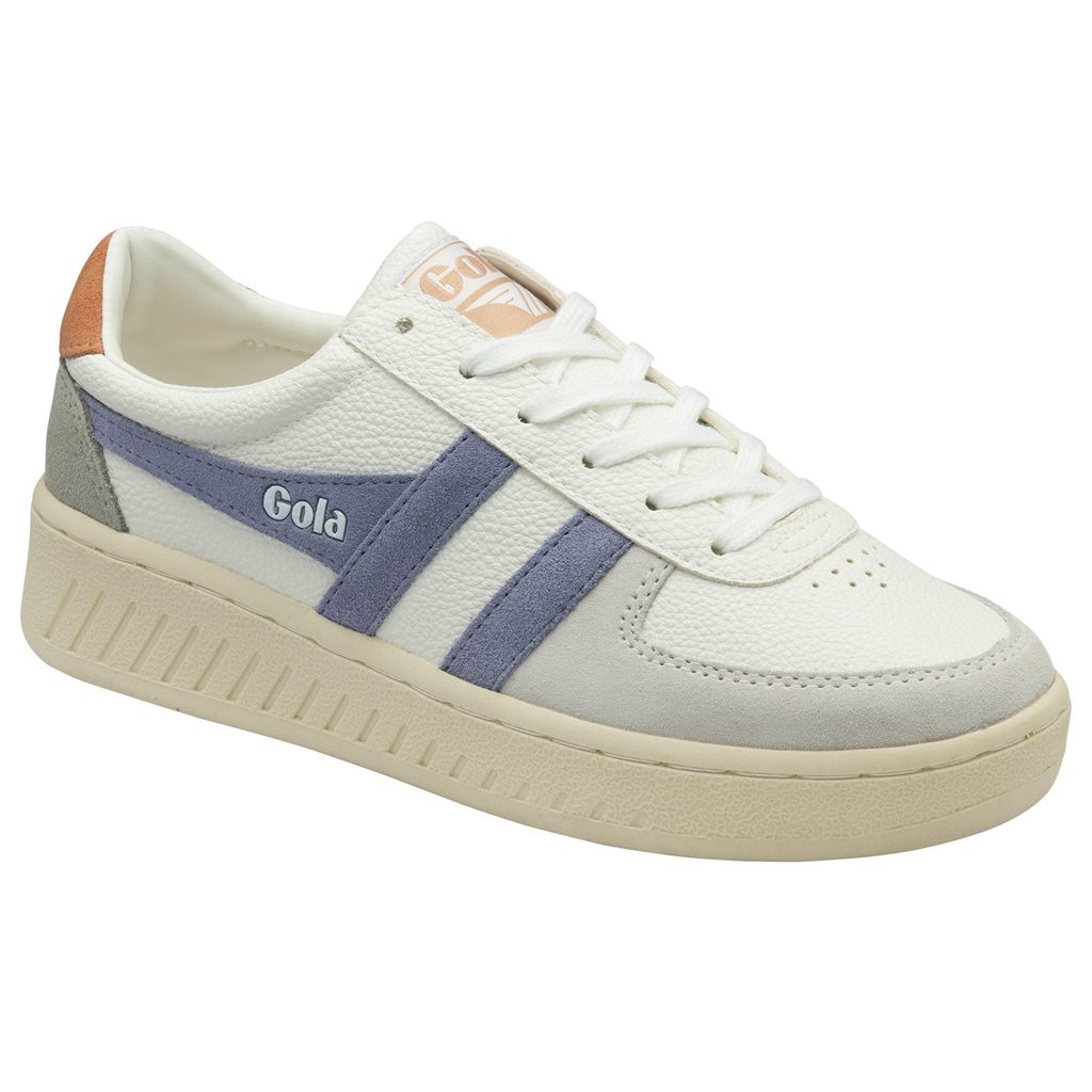 Gola Classics Grandslam Trident Sneakers Hvide Lavendel Danmark | HNEQ89730