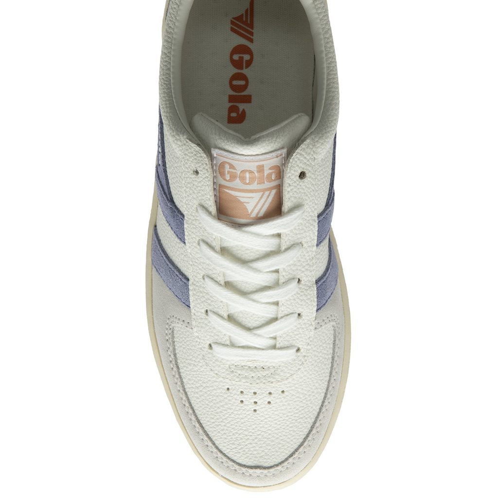 Gola Classics Grandslam Trident Sneakers Hvide Lavendel Danmark | HNEQ89730