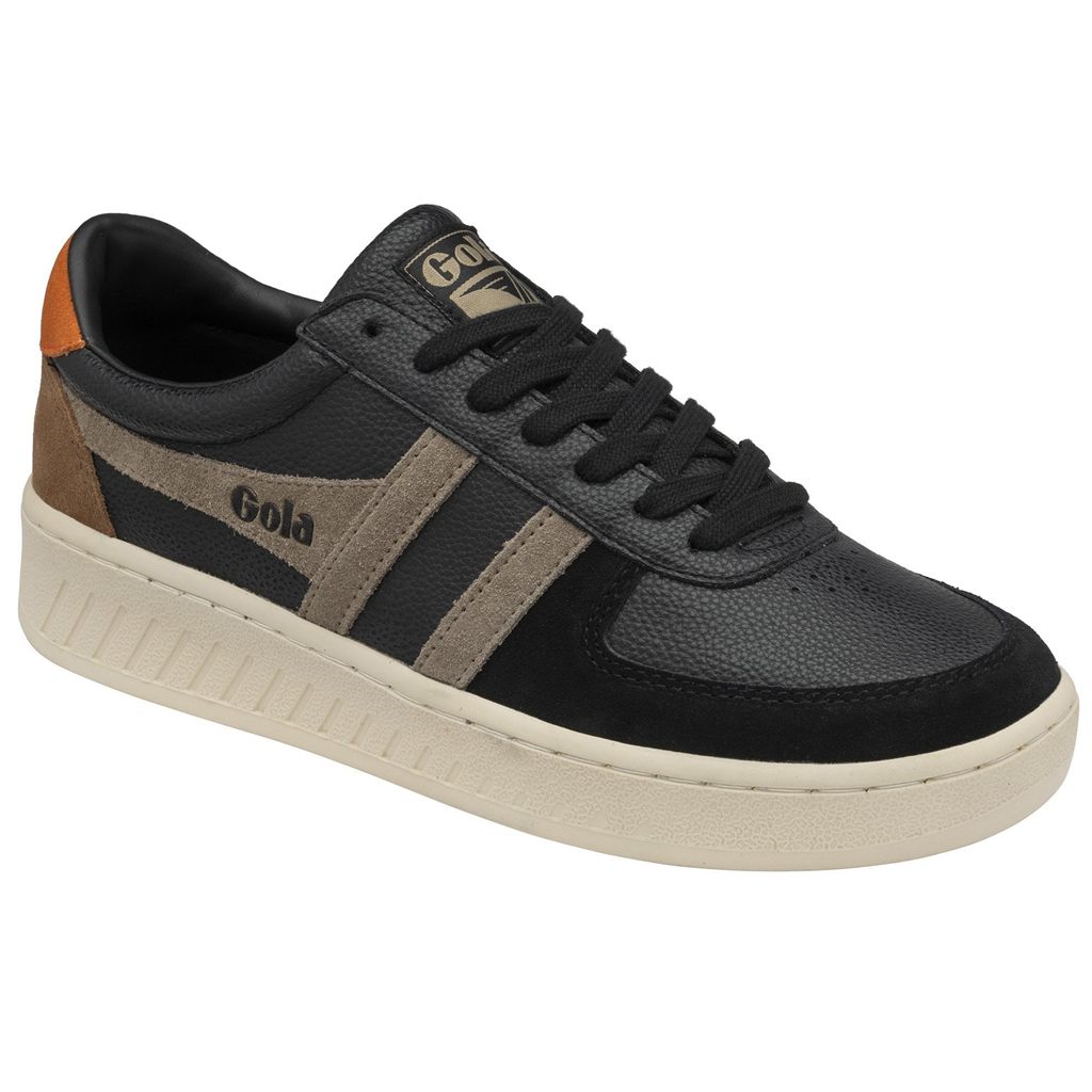 Gola Classics Grandslam Trident Sneakers Sort Orange Danmark | PQAG35892