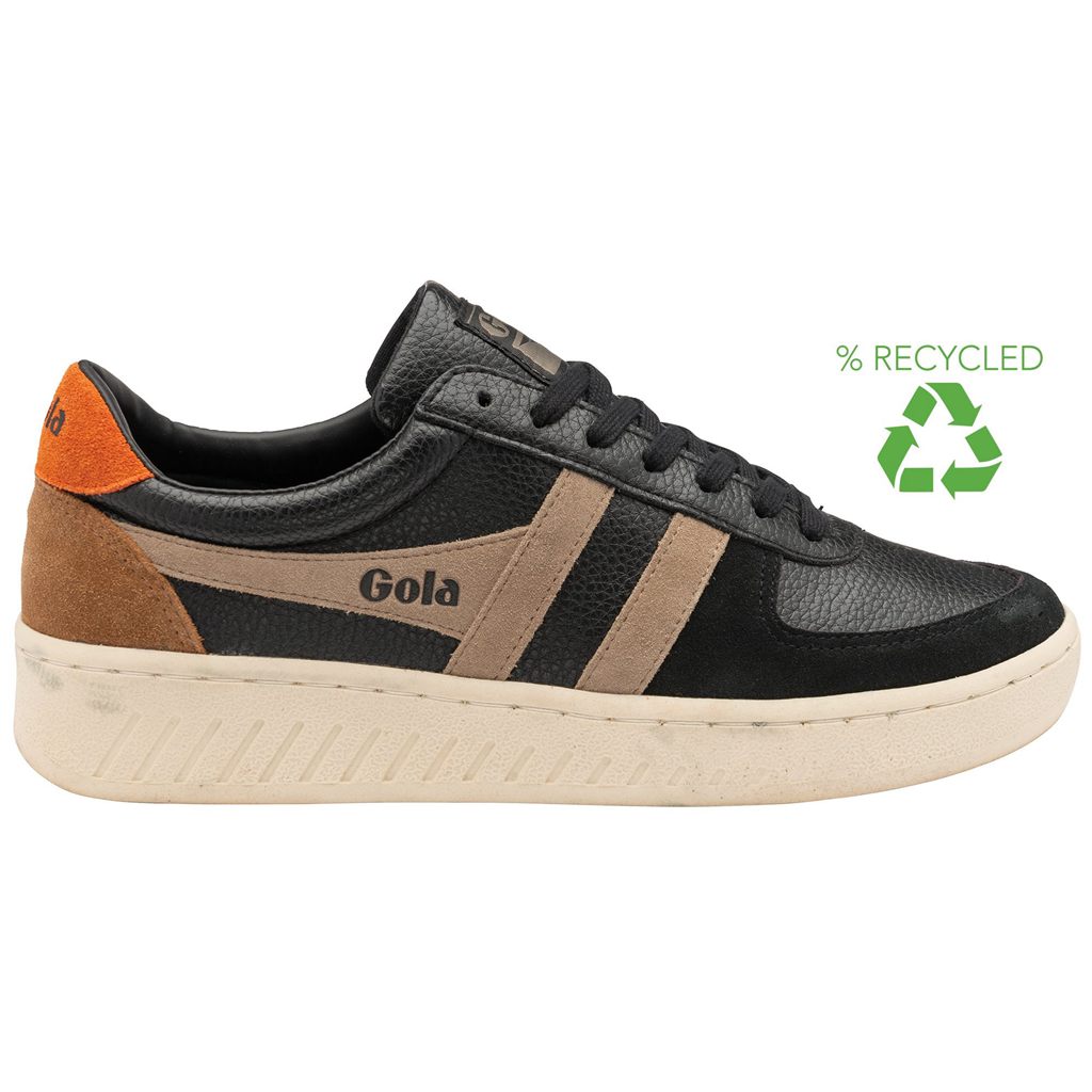 Gola Classics Grandslam Trident Sneakers Sort Orange Danmark | PQAG35892