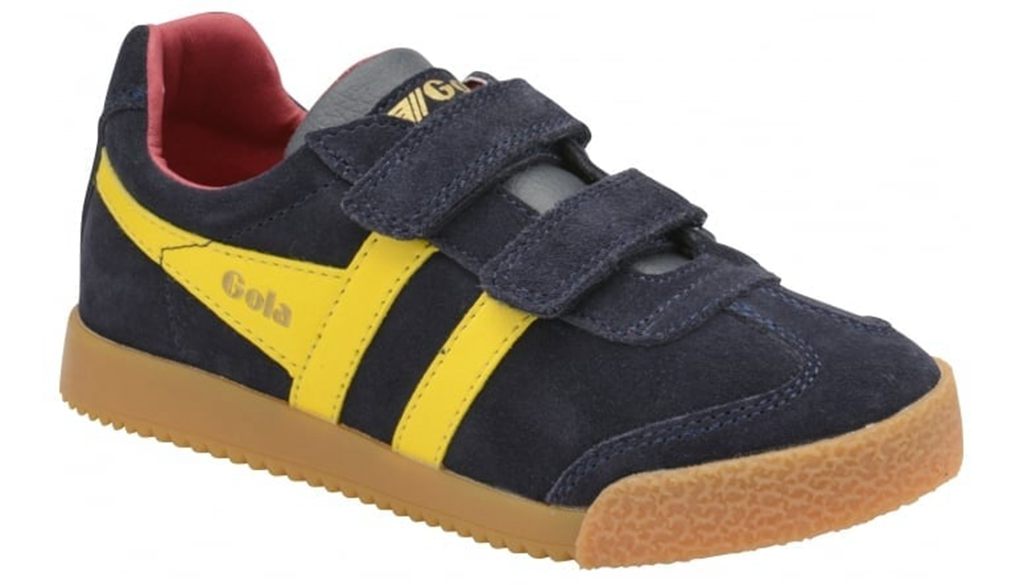 Gola Classics Harrier Strap Sneakers Mørkeblå Rød Danmark | VGLJ48719