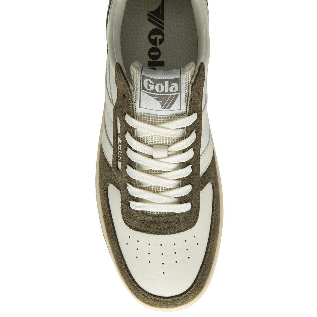 Gola Classics Hawk '89 Sneakers Hvide Khaki Danmark | BASG15962