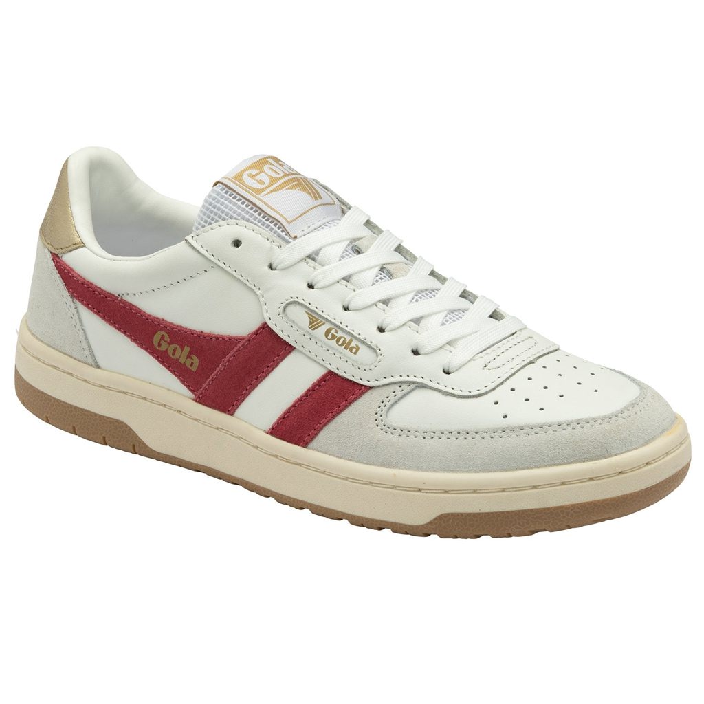 Gola Classics Hawk Sneakers Hvide Guld Danmark | AMQF56734