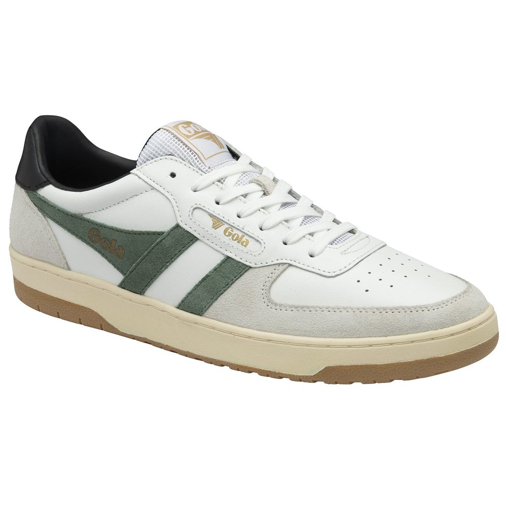 Gola Classics Hawk Sneakers Hvide Sort Danmark | WFPJ54768