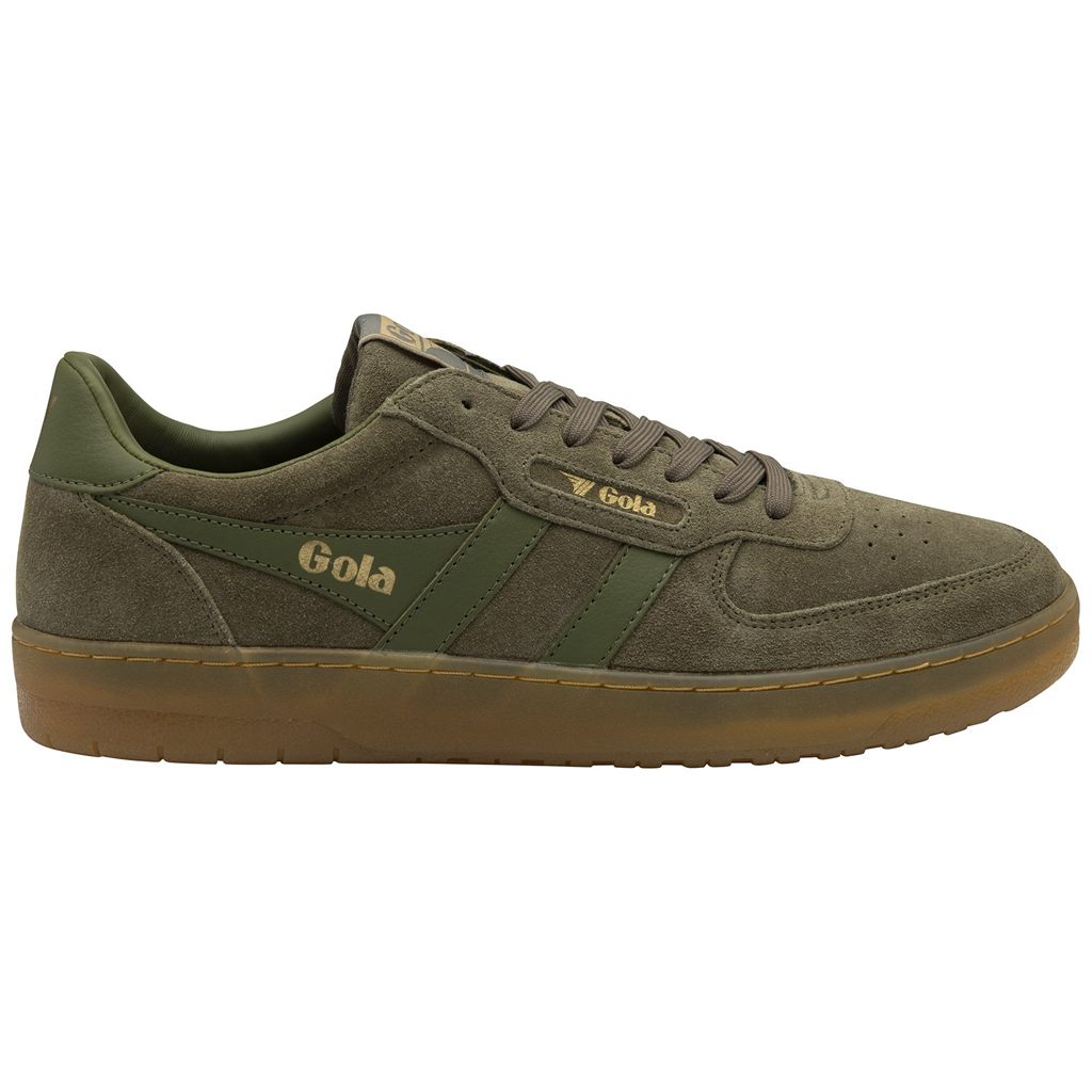 Gola Classics Hawk Suede \'86 Sneakers Khaki Danmark | QHRX17986