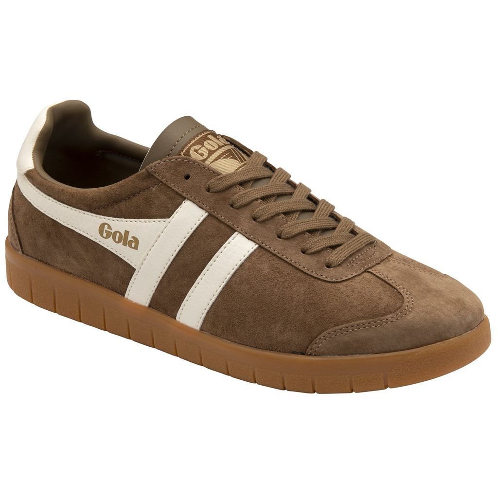 Gola Classics Hurricane Suede Sneakers Hvide Danmark | KTMR53401