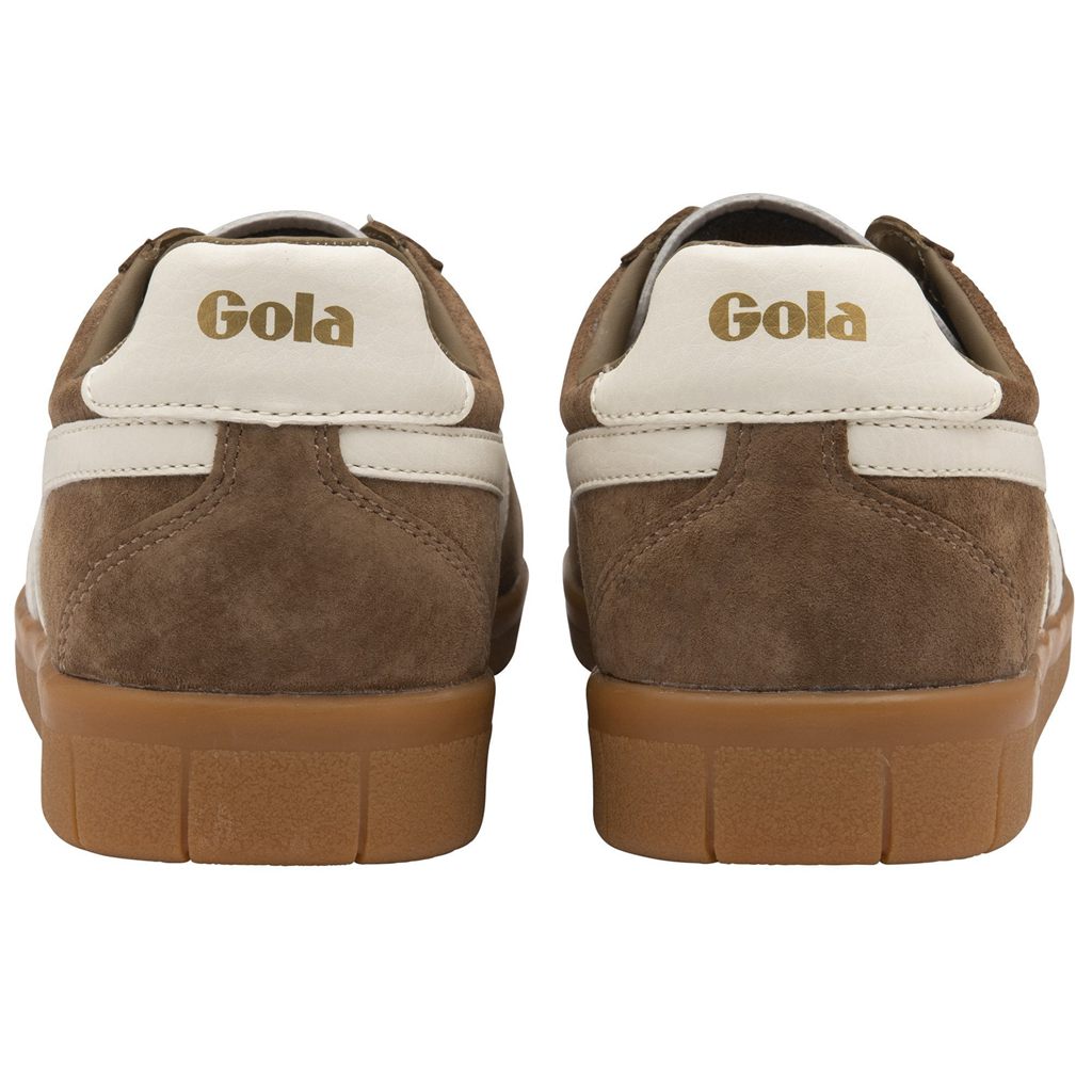Gola Classics Hurricane Suede Sneakers Hvide Danmark | KTMR53401