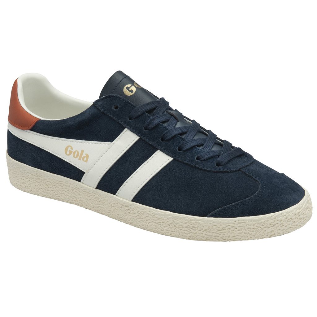 Gola Classics Medallist Sneakers Mørkeblå Hvide Orange Danmark | BOJA20186