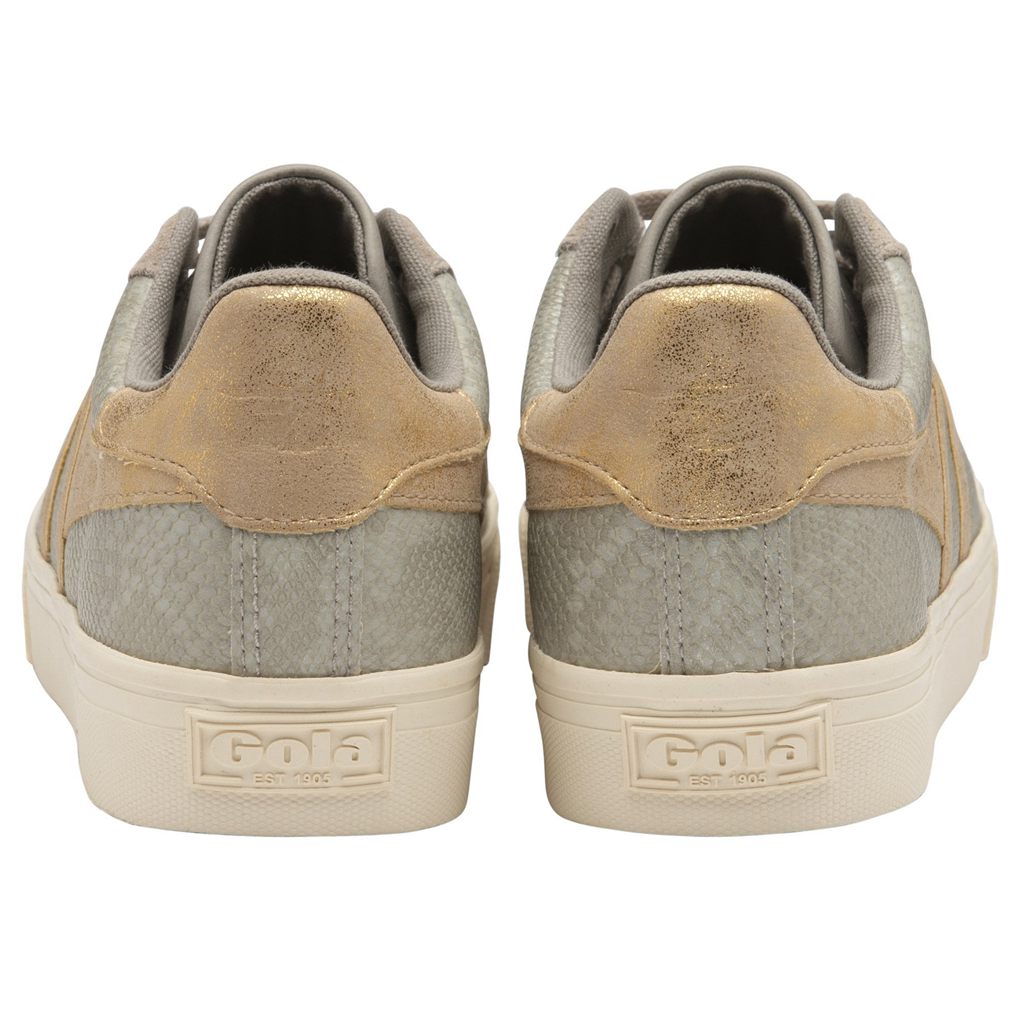 Gola Classics Orchid II Lizard Sneakers Grå Guld Danmark | SDGL52094