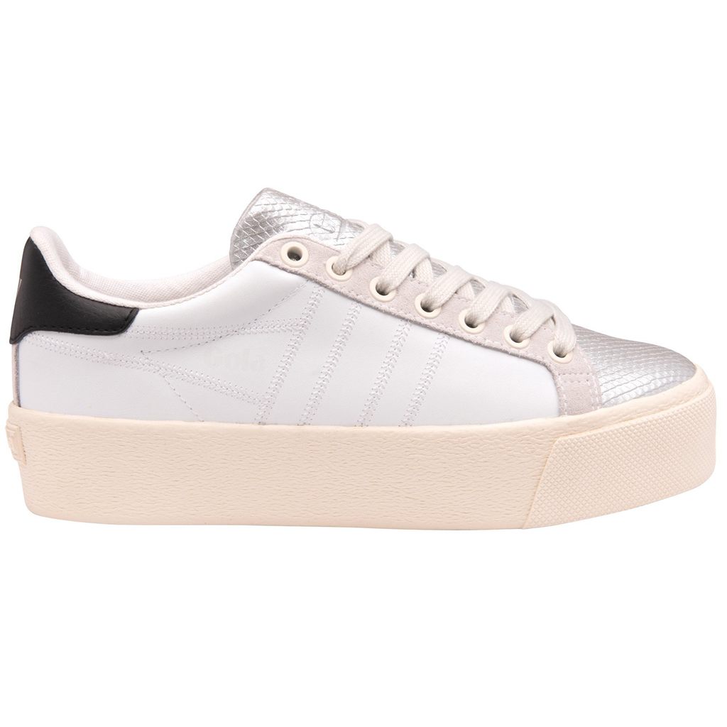 Gola Classics Orchid Platform Viper Sneakers Hvide Sølv Danmark | JSHT61250