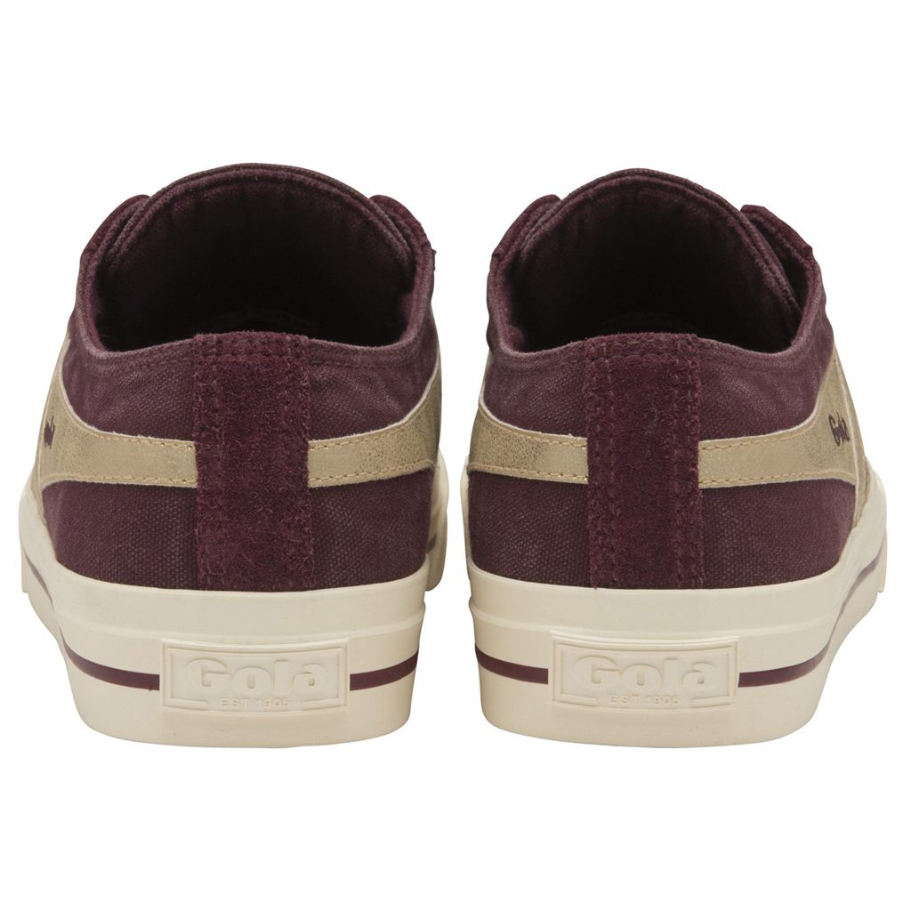 Gola Classics Quota II Mirror Plimsoll Sneakers Guld Danmark | ELPC27136