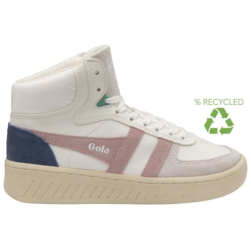 Gola Classics Slam Trident Sneakers Hvide Lyserød Danmark | HYIS42973