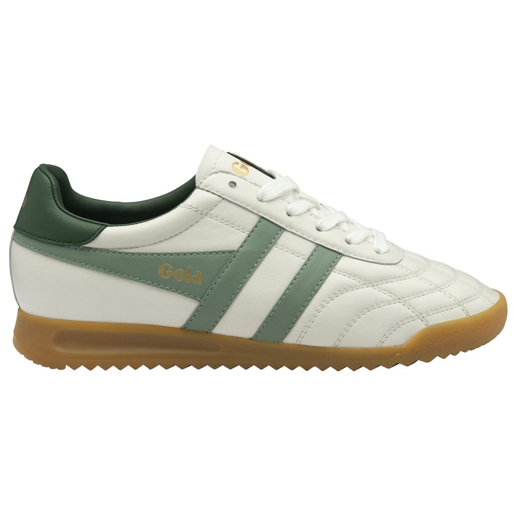 Gola Classics Stadium Sneakers Hvide Grøn Danmark | RXTE75398