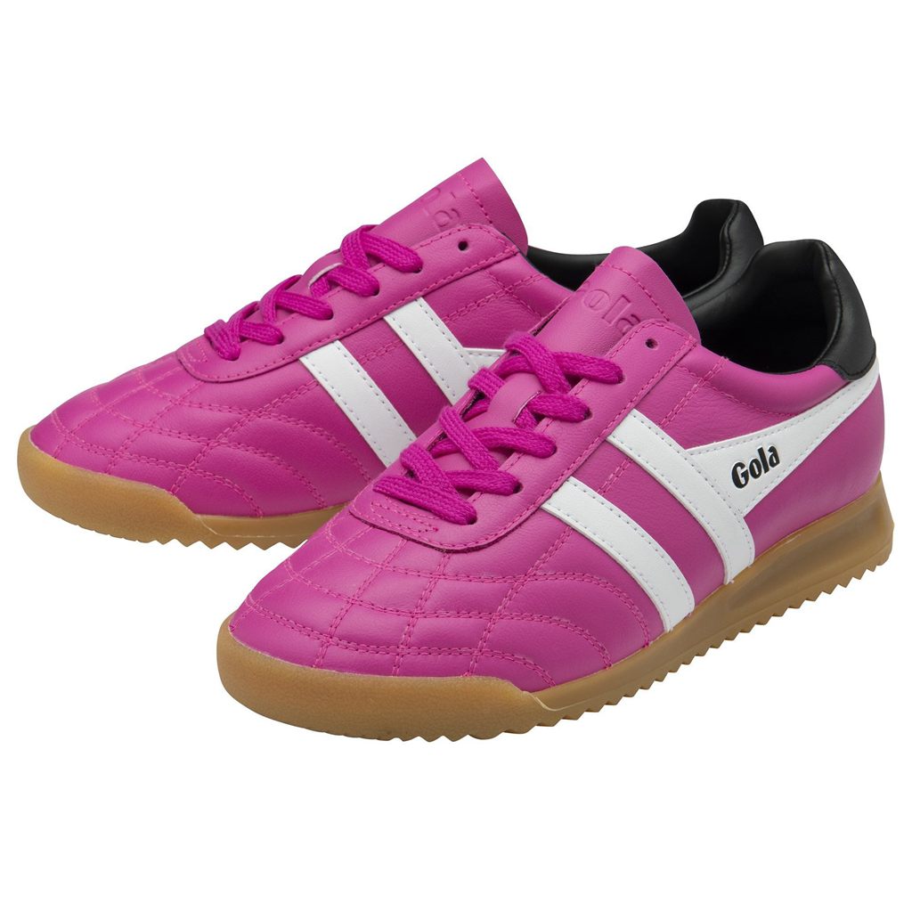 Gola Classics Stadium Sneakers Lyserød Hvide Sort Danmark | ELPU25307