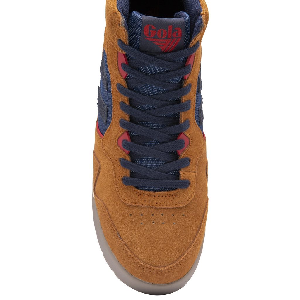 Gola Classics Summit High Sneakers Mørkeblå Danmark | QNWC18427