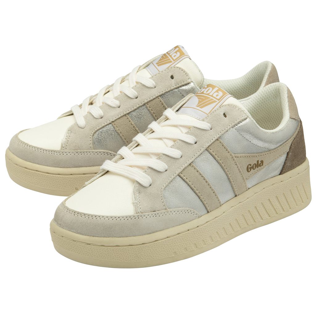 Gola Classics Superslam Blaze Sneakers Sølv Grå Danmark | JLDN23461